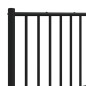 vidaXL Cabecero de metal negro 160 cm