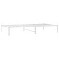 vidaXL Estructura de cama metal blanco 75x190 cm vidaXL Estructura de cama metal blanco 75x190 cm