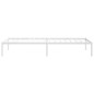 vidaXL Estructura de cama metal blanco 75x190 cm vidaXL Estructura de cama metal blanco 75x190 cm