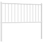 vidaXL Cabecero de metal blanco 100 cm vidaXL Cabecero de metal blanco 100 cm