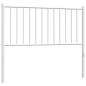 vidaXL Cabecero de metal blanco 100 cm vidaXL Cabecero de metal blanco 100 cm
