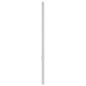 vidaXL Cabecero de metal blanco 75 cm