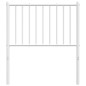 vidaXL Cabecero de metal blanco 75 cm