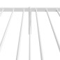 vidaXL Estructura de cama de metal con cabecero blanco 80x200 cm vidaXL Estructura de cama de metal con cabecero blanco 80x200 cm