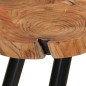 vidaXL Mesa alta de troncos madera maciza de acacia 90x54x105 cm vidaXL Mesa alta de troncos madera maciza de acacia 90x54x105 cm