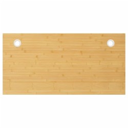 vidaXL Tablero de escritorio de bambú 80x40x1,5 cm