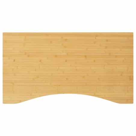 vidaXL Tablero de escritorio de bambú 100x60x1,5 cm