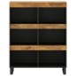 vidaXL Armario auxiliar madera maciza de mango 85x33x107 cm vidaXL Armario auxiliar madera maciza de mango 85x33x107 cm