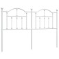 vidaXL Cabecero de metal blanco 140 cm vidaXL Cabecero de metal blanco 140 cm