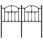 vidaXL Cabecero de metal negro 120 cm vidaXL Cabecero de metal negro 120 cm