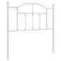 vidaXL Cabecero de metal blanco 90 cm vidaXL Cabecero de metal blanco 90 cm