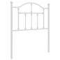 vidaXL Cabecero de metal blanco 75 cm vidaXL Cabecero de metal blanco 75 cm