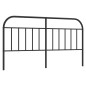 vidaXL Cabecero de metal negro 180 cm vidaXL Cabecero de metal negro 180 cm