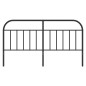 vidaXL Cabecero de metal negro 180 cm vidaXL Cabecero de metal negro 180 cm