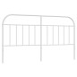 vidaXL Cabecero de metal blanco 180 cm vidaXL Cabecero de metal blanco 180 cm