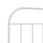 vidaXL Cabecero de metal blanco 180 cm vidaXL Cabecero de metal blanco 180 cm