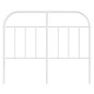 vidaXL Cabecero de metal blanco 120 cm vidaXL Cabecero de metal blanco 120 cm
