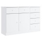 vidaXL Aparador ALTA madera maciza de pino 112x35x73 cm vidaXL Aparador ALTA madera maciza de pino 112x35x73 cm