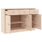 vidaXL Aparador ALTA madera maciza de pino 112x35x73 cm vidaXL Aparador ALTA madera maciza de pino 112x35x73 cm