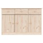 vidaXL Aparador ALTA madera maciza de pino 112x35x73 cm vidaXL Aparador ALTA madera maciza de pino 112x35x73 cm