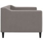 vidaXL Sofá cama tela gris taupe 80x200 cm vidaXL Sofá cama tela gris taupe 80x200 cm
