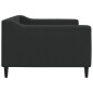 vidaXL Sofá cama tela negro 90x190 cm vidaXL Sofá cama tela negro 90x190 cm