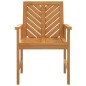 vidaXL Sillas de comedor para jardín 3 uds madera maciza acacia vidaXL Sillas de comedor para jardín 3 uds madera maciza acacia