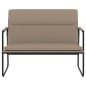 vidaXL Banco de cuero sintético color capuchino 100x64x80 cm vidaXL Banco de cuero sintético color capuchino 100x64x80 cm