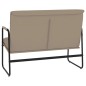 vidaXL Banco de cuero sintético color capuchino 100x64x80 cm vidaXL Banco de cuero sintético color capuchino 100x64x80 cm