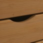 vidaXL Cajonera con ruedas y escritorio MOSS madera pino marrón miel vidaXL Cajonera con ruedas y escritorio MOSS madera pino marrón miel