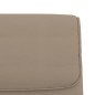 vidaXL Banco de cuero sintético color capuchino 100x64x80 cm vidaXL Banco de cuero sintético color capuchino 100x64x80 cm