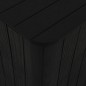 vidaXL Mesa de jardín con tapa extraíble polipropileno negro vidaXL Mesa de jardín con tapa extraíble polipropileno negro