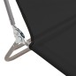 vidaXL Tumbonas plegables 2 uds acero y textilene negro vidaXL Tumbonas plegables 2 uds acero y textilene negro