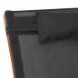 vidaXL Mecedora de textileno gris y madera maciza de álamo vidaXL Mecedora de textileno gris y madera maciza de álamo