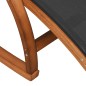 vidaXL Mecedora de textileno gris y madera maciza de álamo vidaXL Mecedora de textileno gris y madera maciza de álamo