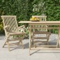 vidaXL Sillas de jardín plegables 2 uds madera maciza teca 56x61x89 cm vidaXL Sillas de jardín plegables 2 uds madera maciza teca 56x61x89 cm