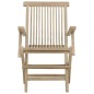 vidaXL Sillas de jardín plegables 2 uds madera maciza teca 56x61x89 cm vidaXL Sillas de jardín plegables 2 uds madera maciza teca 56x61x89 cm