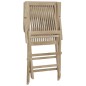 vidaXL Sillas de jardín plegables 2 uds madera maciza teca 56x61x89 cm vidaXL Sillas de jardín plegables 2 uds madera maciza teca 56x61x89 cm