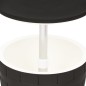 vidaXL Mesa nevera 3 en 1 polipropileno negro vidaXL Mesa nevera 3 en 1 polipropileno negro