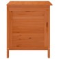 vidaXL Arcón de jardín madera maciza abeto marrón 50x49x56,5 cm vidaXL Arcón de jardín madera maciza abeto marrón 50x49x56,5 cm