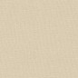vidaXL Banco de tela color crema 100x75x76 cm vidaXL Banco de tela color crema 100x75x76 cm