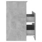 vidaXL Mesitas de noche 2 unidades gris hormigón 50x32x60 cm vidaXL Mesitas de noche 2 unidades gris hormigón 50x32x60 cm