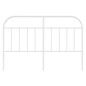 vidaXL Cabecero de metal blanco 140 cm vidaXL Cabecero de metal blanco 140 cm