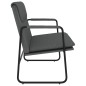 vidaXL Banco de tela gris oscuro 100x64x80 cm vidaXL Banco de tela gris oscuro 100x64x80 cm