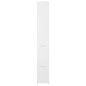 vidaXL Armario de baño madera contrachapada blanco 25x26,5x170 cm vidaXL Armario de baño madera contrachapada blanco 25x26,5x170 cm