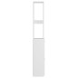 vidaXL Armario de baño madera contrachapada blanco 25x26,5x170 cm vidaXL Armario de baño madera contrachapada blanco 25x26,5x170 cm