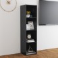 vidaXL Mueble de TV madera contrachapada gris brillo 142,5x35x36,5 cm vidaXL Mueble de TV madera contrachapada gris brillo 142,5x35x36,5 cm
