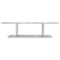 vidaXL Mueble de TV de pared gris hormigón 103x30x26,5 cm vidaXL Mueble de TV de pared gris hormigón 103x30x26,5 cm