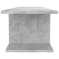 vidaXL Mueble de TV de pared gris hormigón 103x30x26,5 cm vidaXL Mueble de TV de pared gris hormigón 103x30x26,5 cm