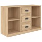 vidaXL Aparador madera contrachapada roble Sonoma 104,5x35,5x67,5 cm vidaXL Aparador madera contrachapada roble Sonoma 104,5x35,5x67,5 cm
